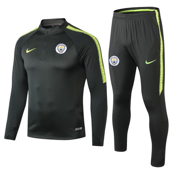 Chandal Manchester City 2018/19 Verde Negro